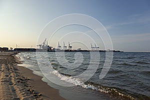 GdaÅ„ska, Poland, the Baltic Sea - Stogi Beach