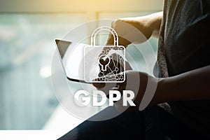 GDPR. Data Protection Regulation IT technologist Data Security s