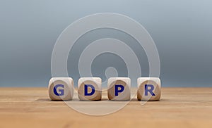 GDPR, General Data Protection Regulation Business Internet Technology Concept