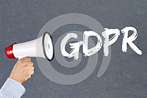 GDPR General Data Protection Regulation EU European Union websites internet megaphone
