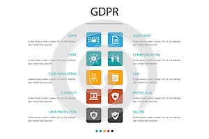 GDPR Infographic 10 option template.data