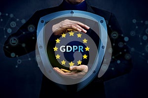 GDPR Security Concept, General Data Protection Regulation Protec