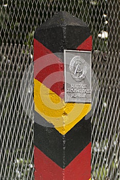 GDR Boundary-Post photo