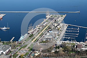 Gdynia city port