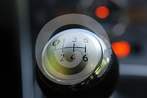 Gear change knob