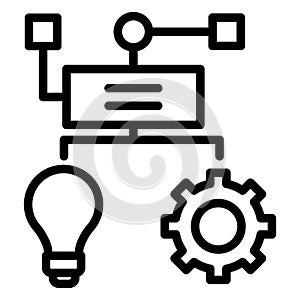 Gear Isolated Vector Icon which can easily modify