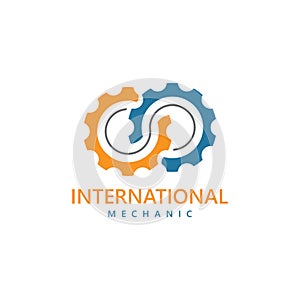 Gear Logo Icon Design Vecto