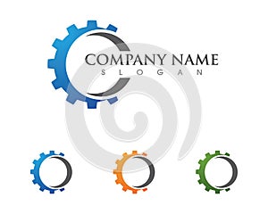 Gear Logo Template vector icon