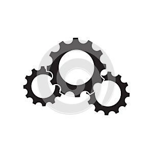 Gear Logo Template vector icon illustration