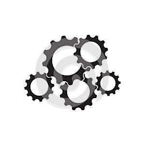 Gear Logo Template vector icon illustration