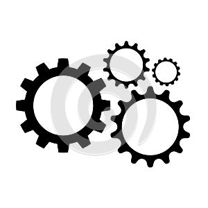 Gear Logo Template vector icon illustration