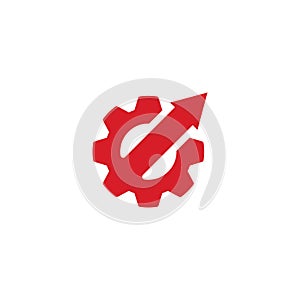 Gear Logo Template vector icon illustration