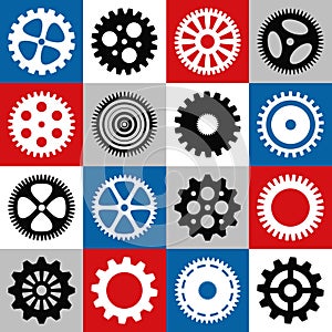 Gear mosaic