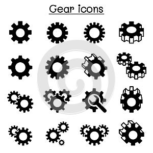 Gear , Repair , fixing icon set