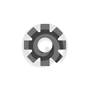 Gear Settings vector icon
