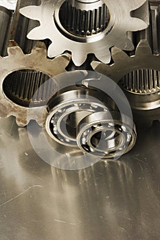 Gear-wheels and ball-bearings