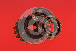 Gear wheels and cogs,