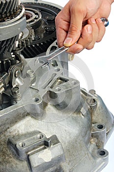 Gearbox repairing work