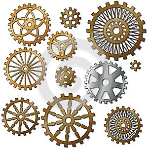 The gears