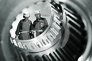 Gears, bearings, technology and workers