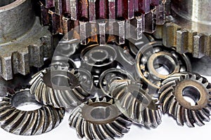 Gears cogs for industry metal