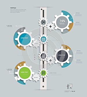 Gears Infographics-timeline.