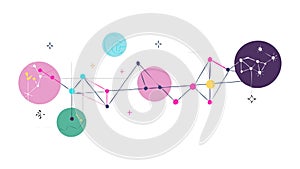 Gears Interconnected, System Automation, vector design Generative AI