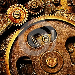 Gears from old mechanism