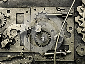 Gears from old mechanism