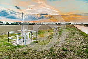 Gears and operating means for irrigation management