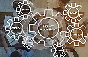 Gears with project management features over business team