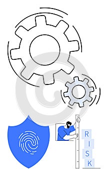 Risk Management and Process Optimization with Security and Analysis Concepts