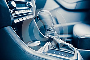 Gearstick of speed shift selector in automatic transmission car