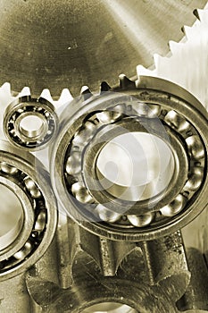 Geas, cogs and ball-bearings