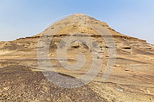 Gebel El Dist mountain near Bahariya oasis, Egy