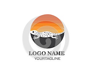 Gecko logo vector icon