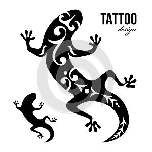 Gecko tattoo