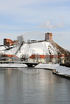 Gediminas Castle in Vilnius