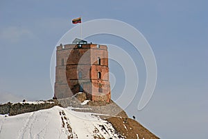 Gediminas Castle in Vilnius