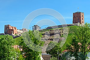 Gediminas` Tower in Vilnius