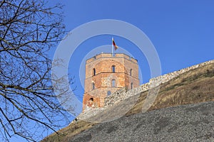 Gediminas` Tower. Vilnius, Lithuania.