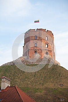 Gediminas' Tower in Vilnius, Lithuania