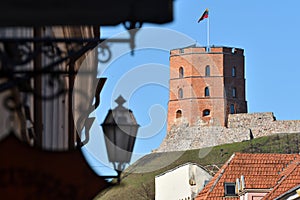 Gedimino Tower, symbol of the city of Vilnius