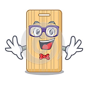 Geek wooden cutting board character cartoon