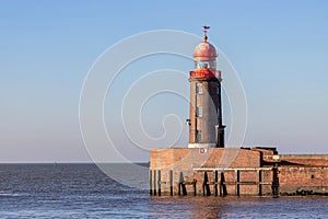 Geeste estuary breakwater light