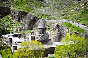 Geghard Monastic Complex, top view