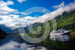 Geiranger fjord, Beautiful Nature Norway