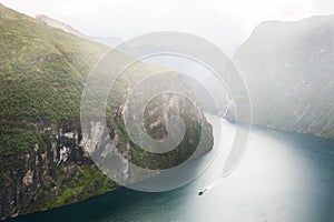 Geiranger fjord in Norway