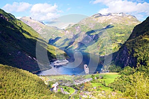 Geiranger Fjord in Norway