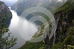 Geiranger fjord Norway